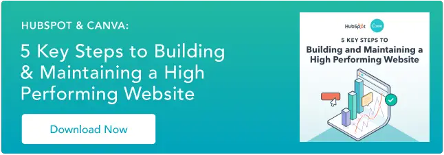Canva HubSpot 웹사이트 전자책
