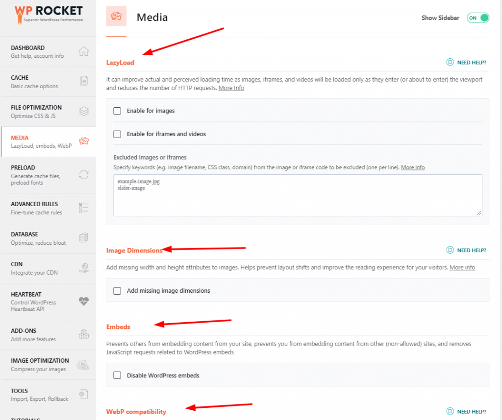 WP Rocket Review (2022): ตัวเร่งความเร็วสำหรับไซต์ WordPress ของคุณ! 7 WP rocket media