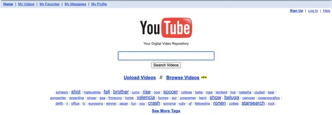 Youtube 2005