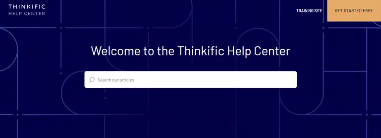 ศูนย์ช่วยเหลือ Thinkific