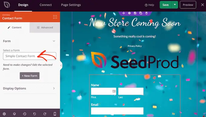WooCommerce のメンテナンス画面にお問い合わせフォームを追加する