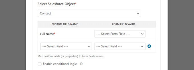 مربعات الحقول الجديدة لكائن Salesforce Salesforce object custom fields