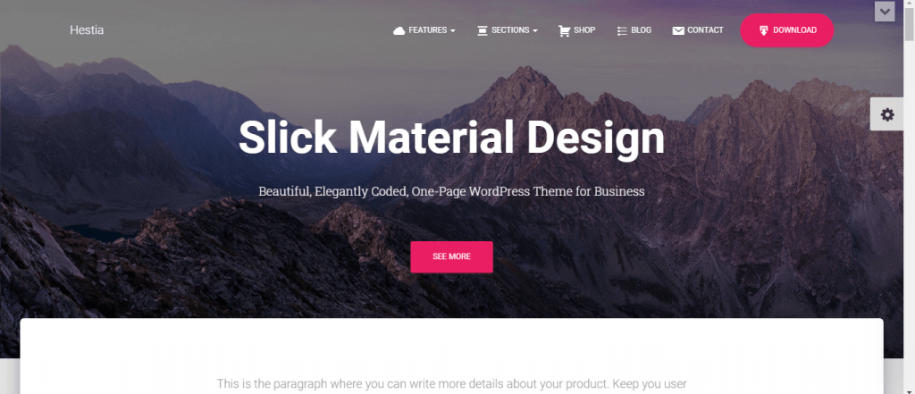 Los 7 mejores temas para Elementor en 2021 7 Hestia theme