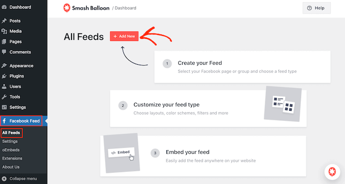 將 Facebook 社交媒體提要添加到 WordPress