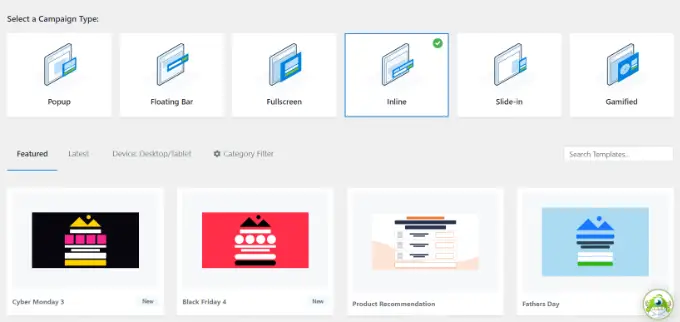 Sélectionnez un modèle en ligne
