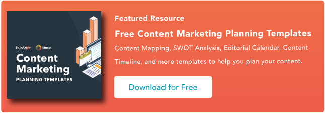 Blog - Modèle de mappage de contenu