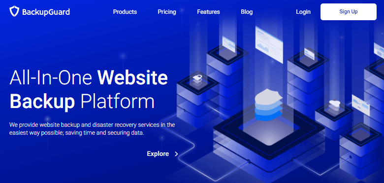 Las 6 mejores soluciones de copia de seguridad en la nube para sitios de pequeñas empresas 6 BackupGuard cloud backup solution