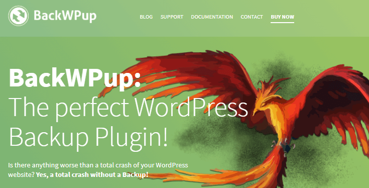 Las 6 mejores soluciones de respaldo en la nube para sitios de pequeñas empresas 5 BackWPup backup solution