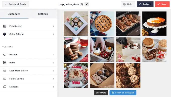 L'editor di Instagram di Smash Balloon