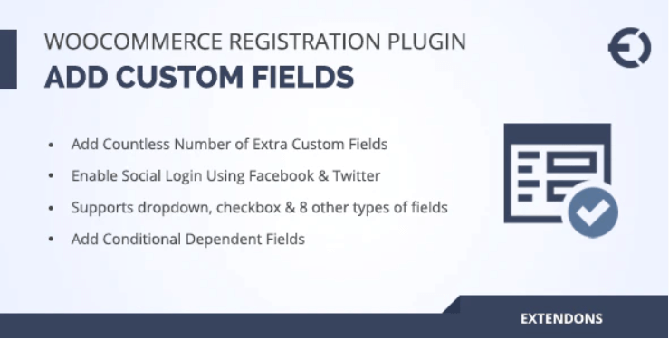 WooCommerce Registration Fields