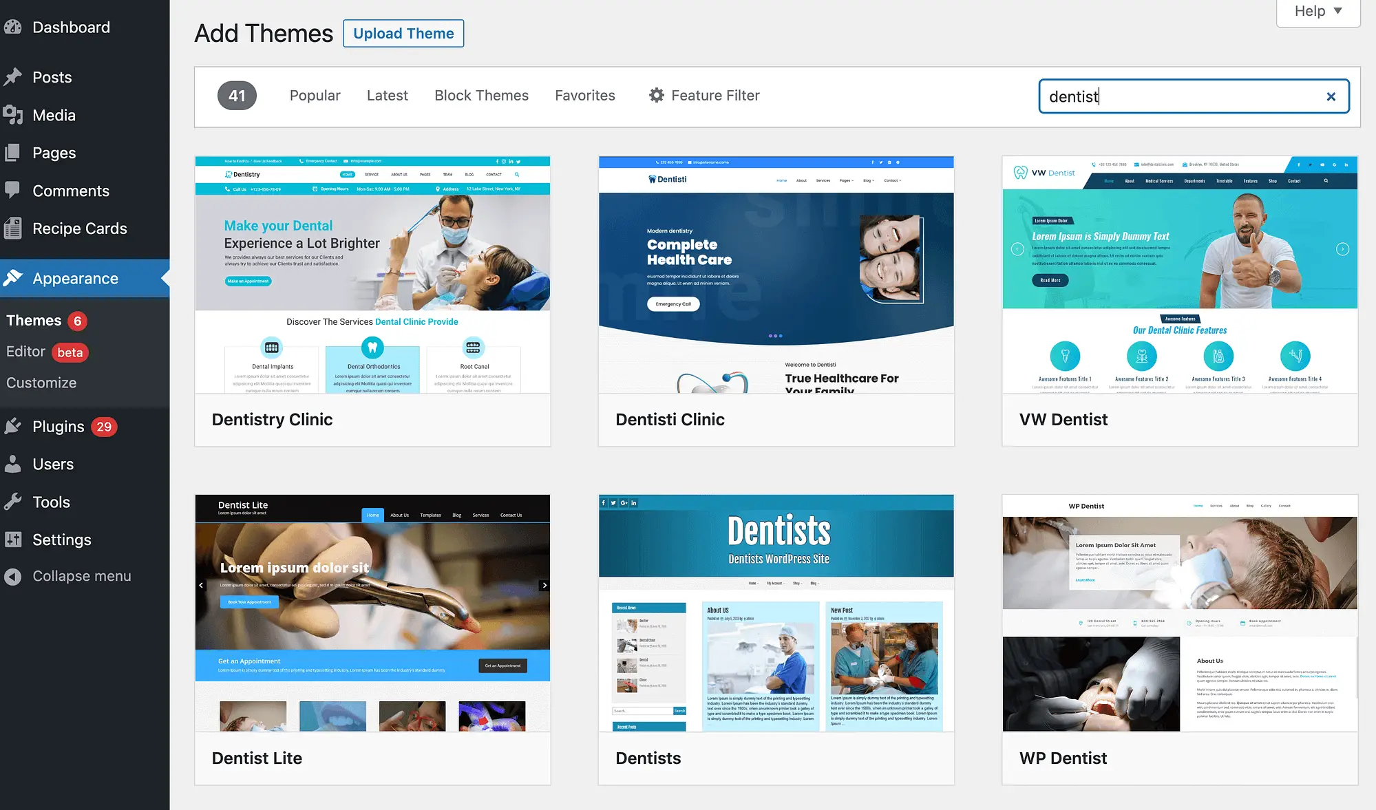 Teme WordPress