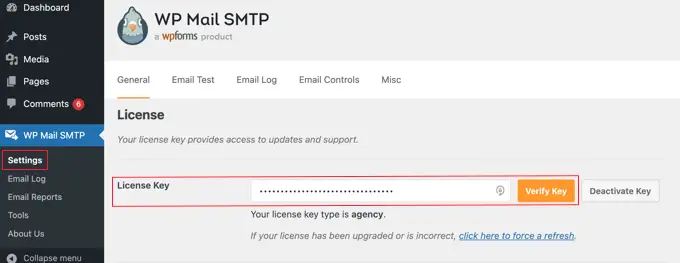 Licencja WP Mail SMTP