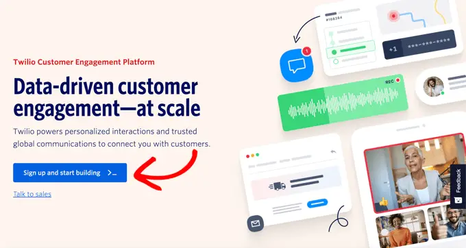 Zarejestruj konto Twilio