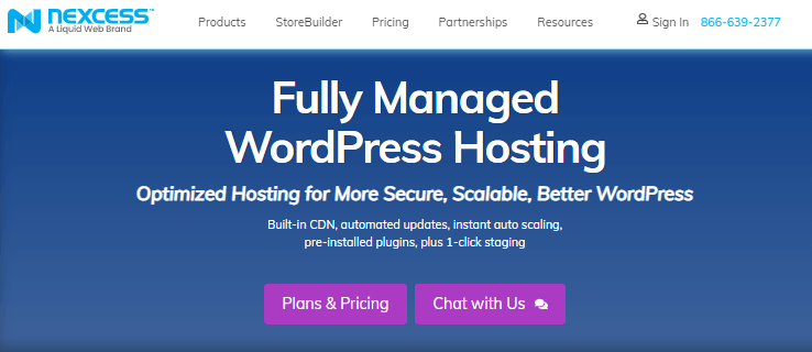 Nexcess Managed WordPress Hosting