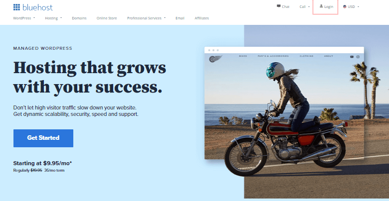 Bluehost Managed WordPress Hosting