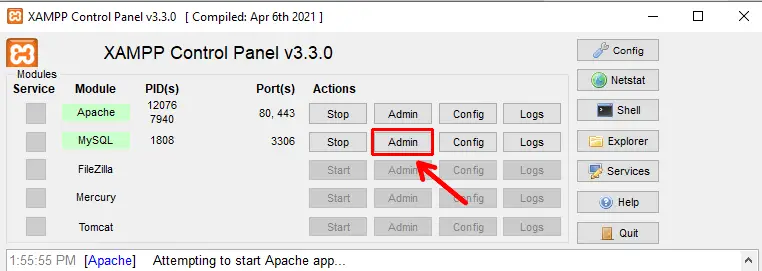 ผู้ดูแลระบบ MySQL