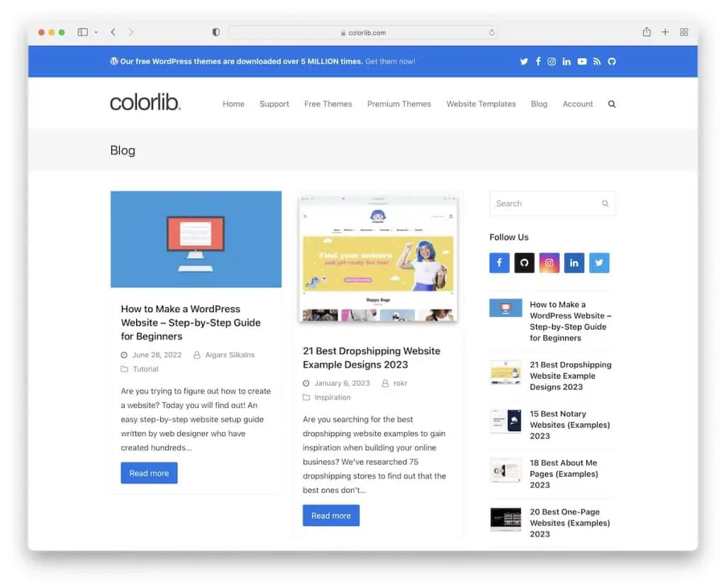 site afiliado colorlib