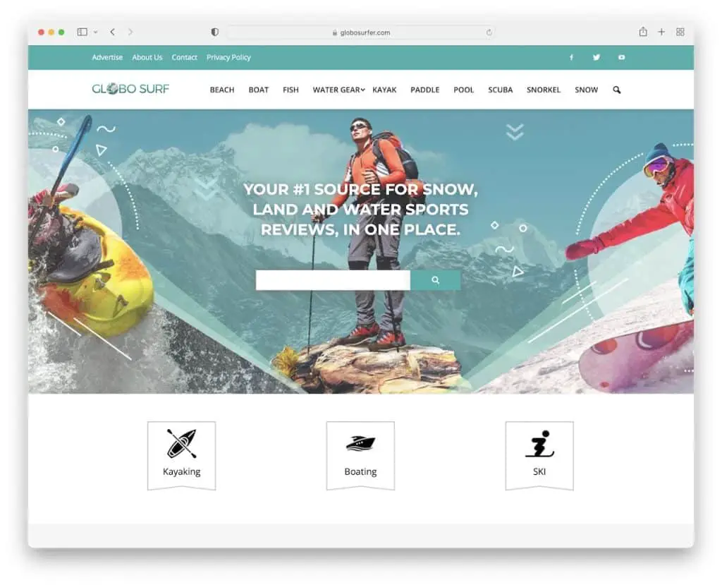 site afiliado globo surfer