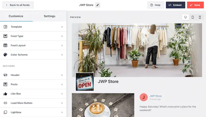 Facebook タイムライン フィードのカスタマイズ Customizing the Facebook timeline feed