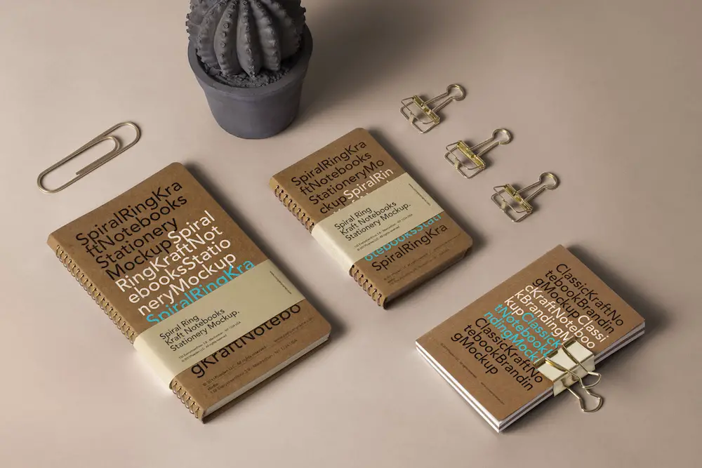 livro de caderno kraft anel espiral