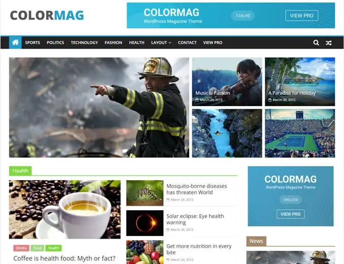 ColorMag Teması