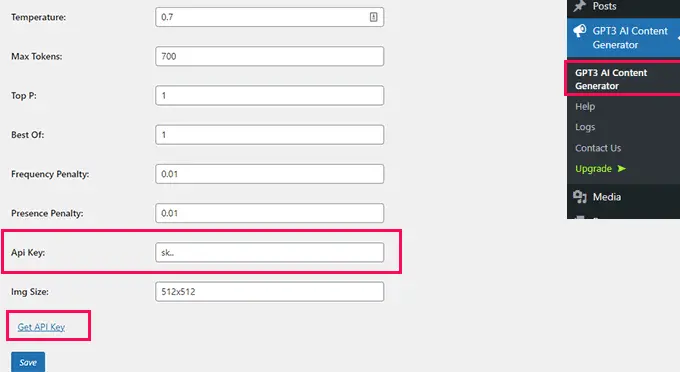 Generatore di contenuti AI GPT 3 GPT 3 AI Content Generator