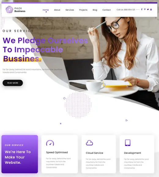 Phlox 最佳免费 WordPress 多用途主题