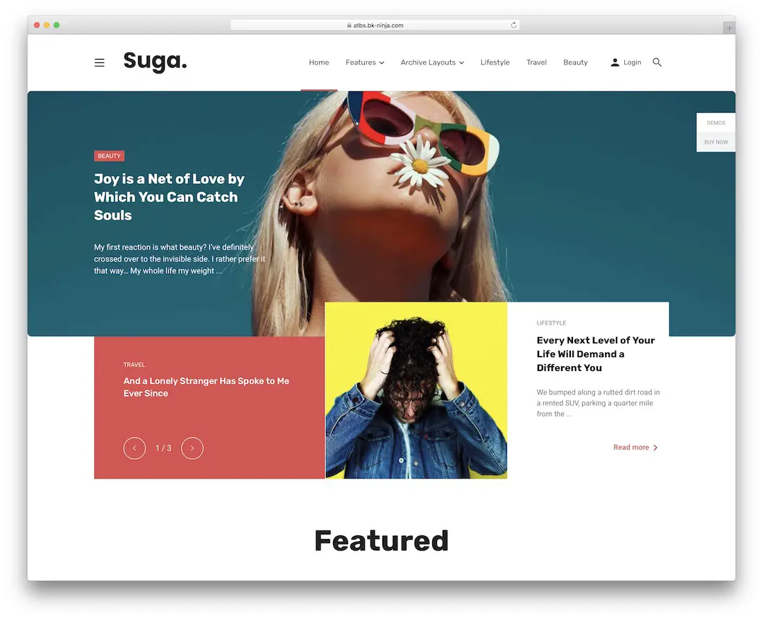 suga tumblr 风格 wordpress 主题