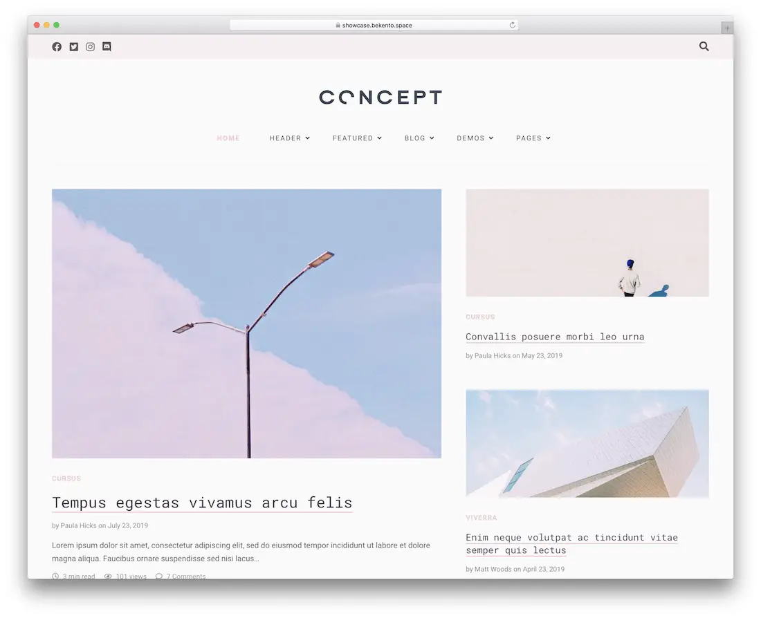 aena tumblr 风格的 wordpress 主题
