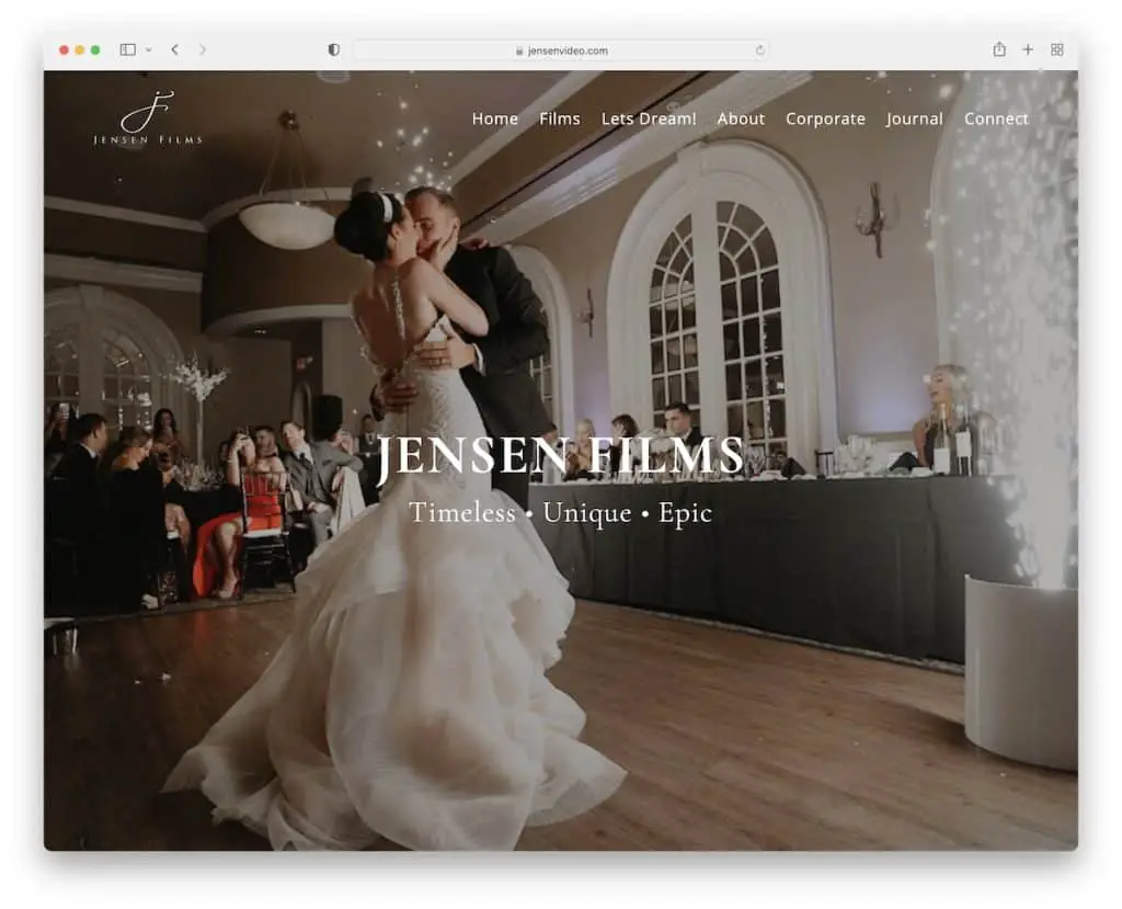 Site do cinegrafista do Jensen Films