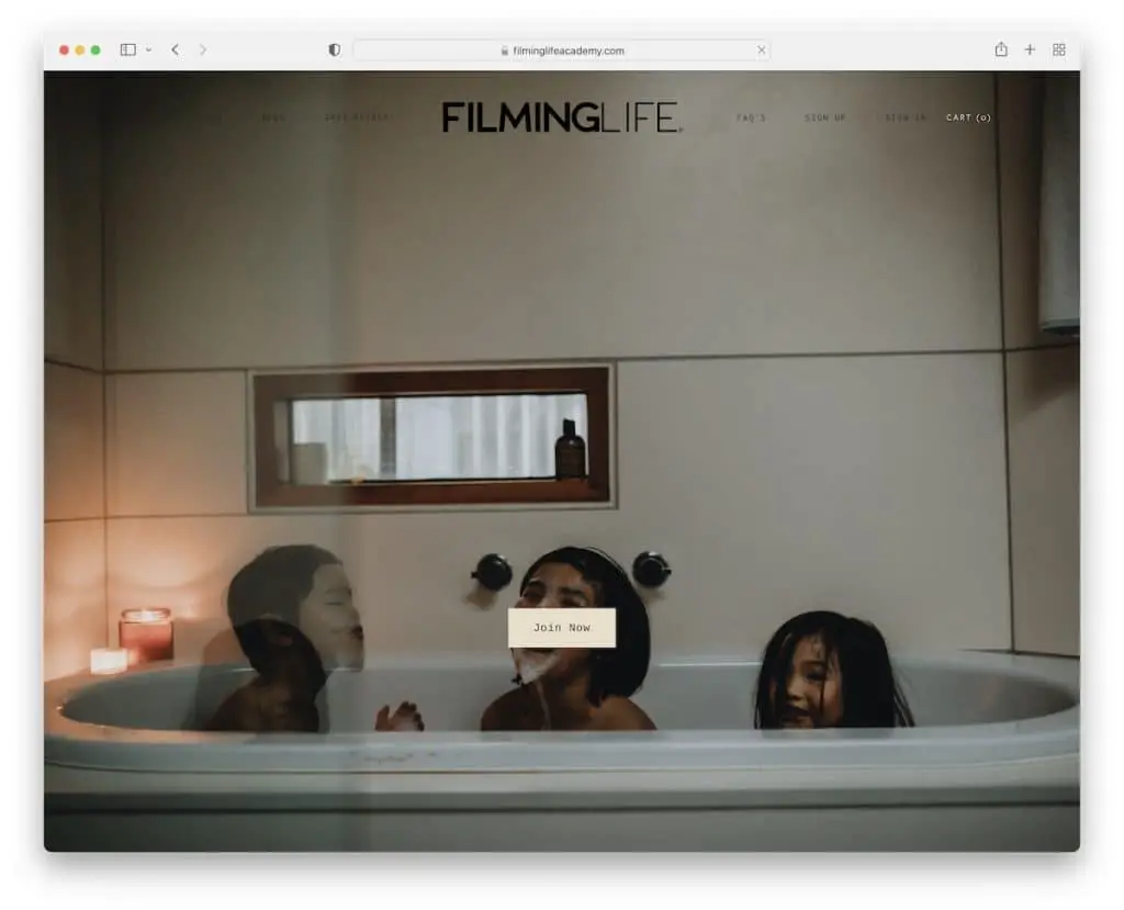 site do cinegrafista filminglife