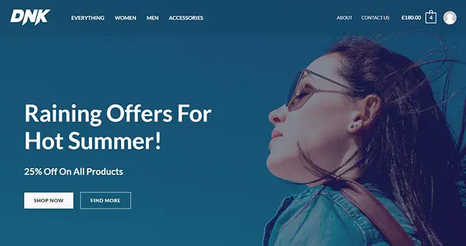 Tema de vendas Astra WordPress Astra WordPress sales theme