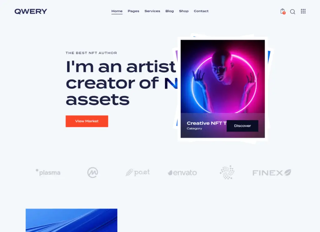 Qwery - Çok Amaçlı İş WordPress & WooCommerce Teması