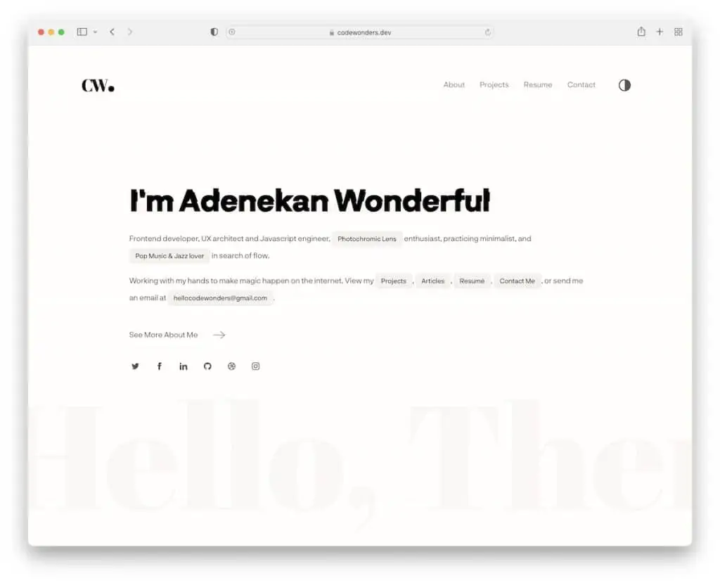 adenekan ملف المطور الرائع