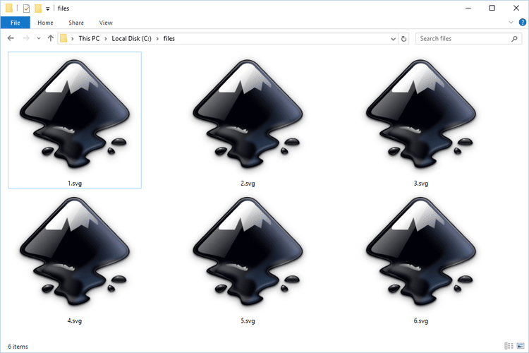 Windows で Svg ファイルを表示するにはどうすればよいですか?