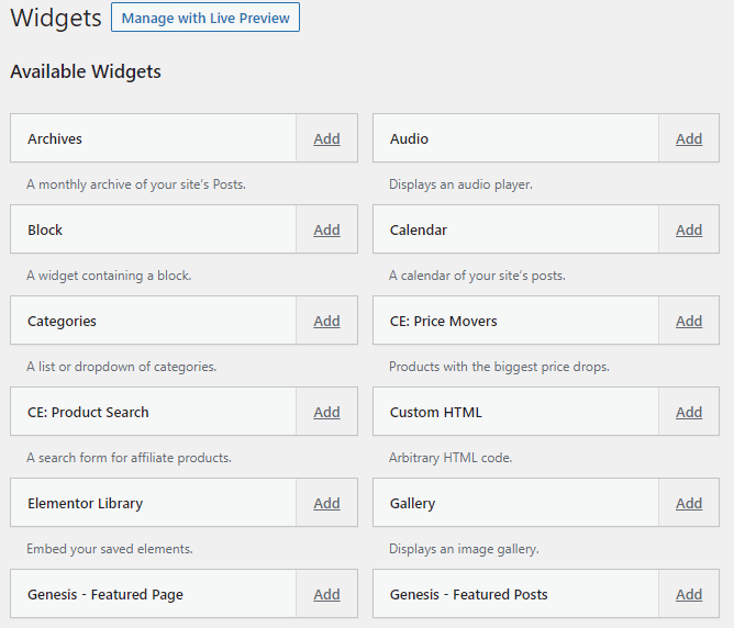 manage accessiblity mode