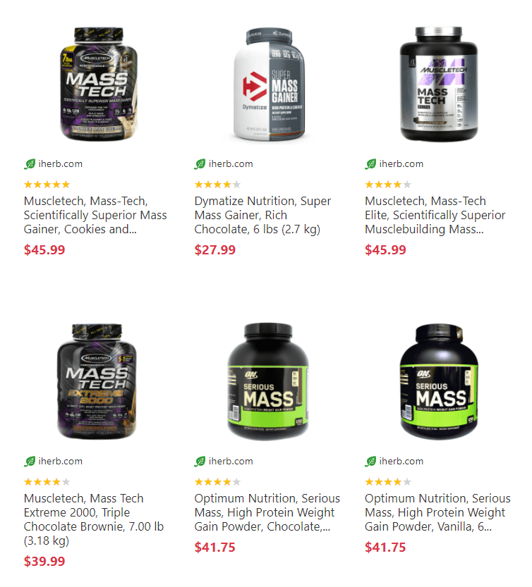 Affiliate egg product grid demo