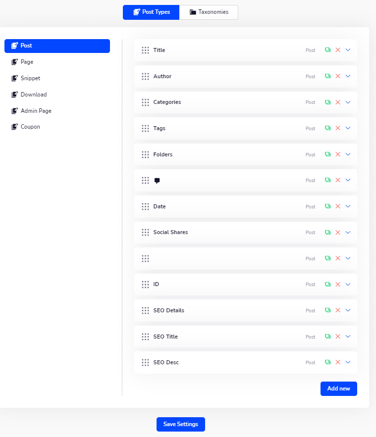 adminify Organize Admin Column