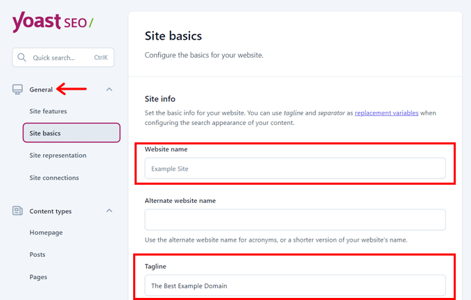 Yoast SEO 的设置