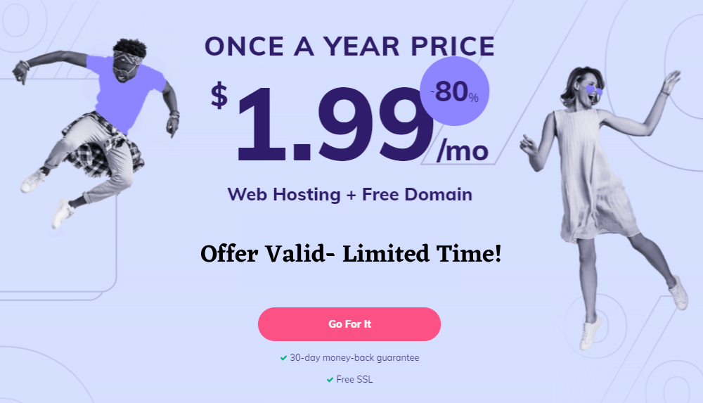 Hostinger web hosting for marketplace WordPress site