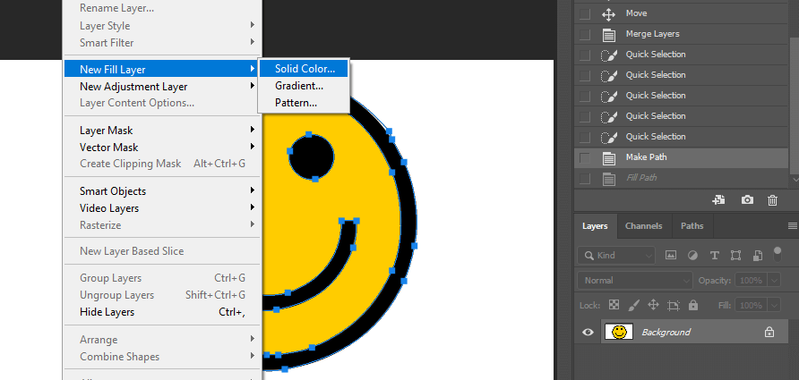 Photoshop poate crea fișiere Svg?