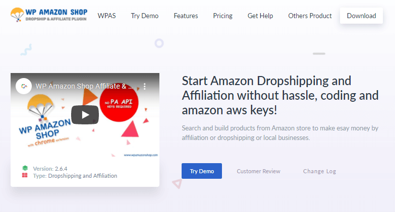 WP Amazon Shop plugin
