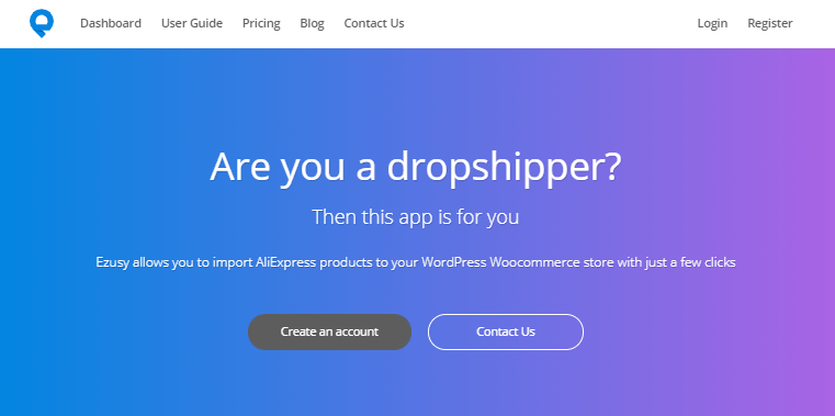 Ezusy WooCommerce Dropshipping Plugin