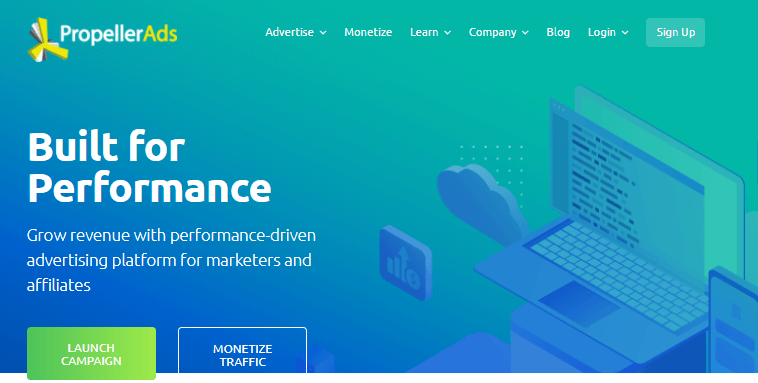 Propeller Ads Google AdSense Alternative