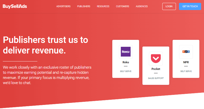 BuySellAds Google AdSense Alternative