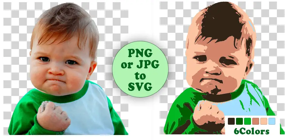 تحويل الصورة إلى Svg للحصول على Cricut