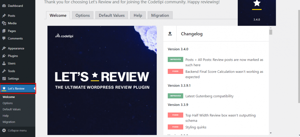 Let’s review plugins navigations