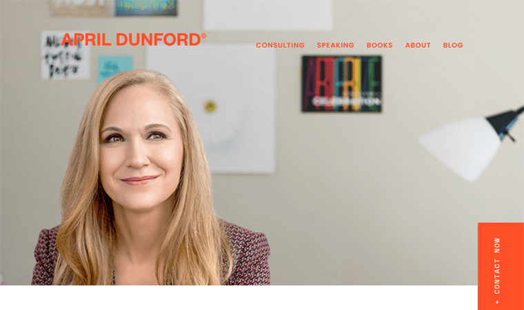 April Dunford-Website