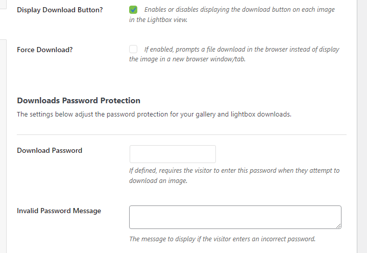 Envira download addon