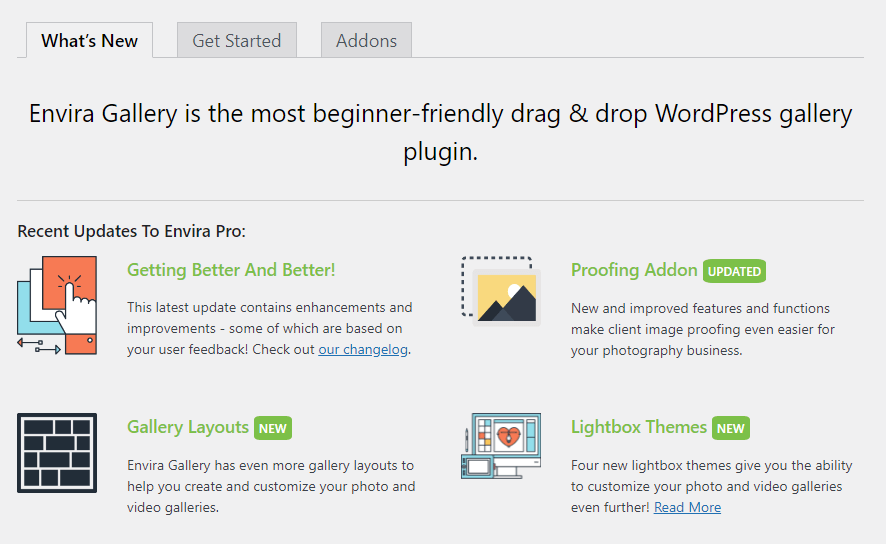 envira gallery overview